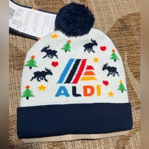 ALDI Winter Hat with Festive Design - BNWT